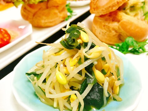 糖質制限 もやしとワカメの和え物 レシピ 作り方 By Yayo W L 楽天レシピ 糖質制限 もやしとワカメの和え物 レシピ 作り方 By Yayo W L 楽天レシピ